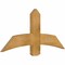 Ekena Millwork Bellingham Rough Sawn Timber Gable Bracket, Western Red Cedar, 48"W x 22"H x 2"D x 6"F, 11/12 Pitch GBW048X22X0206BEL00RWR - alternate 3